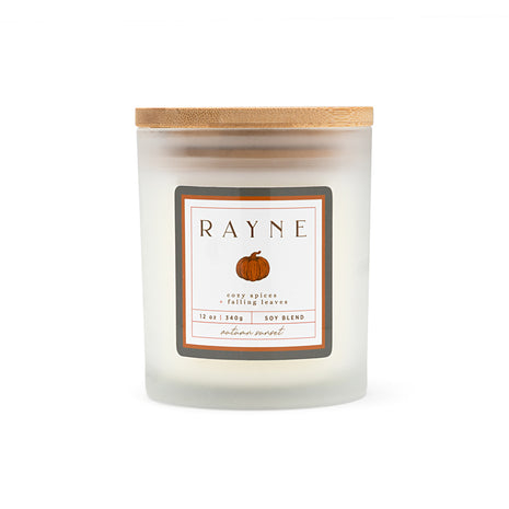 AUTUMN SUNSET Coconut Soy Blend Candle, 12 oz.