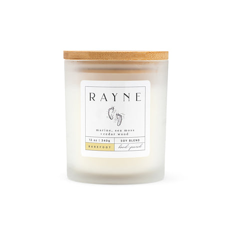 BAREFOOT Coconut Soy Blend Candle, 12 oz.