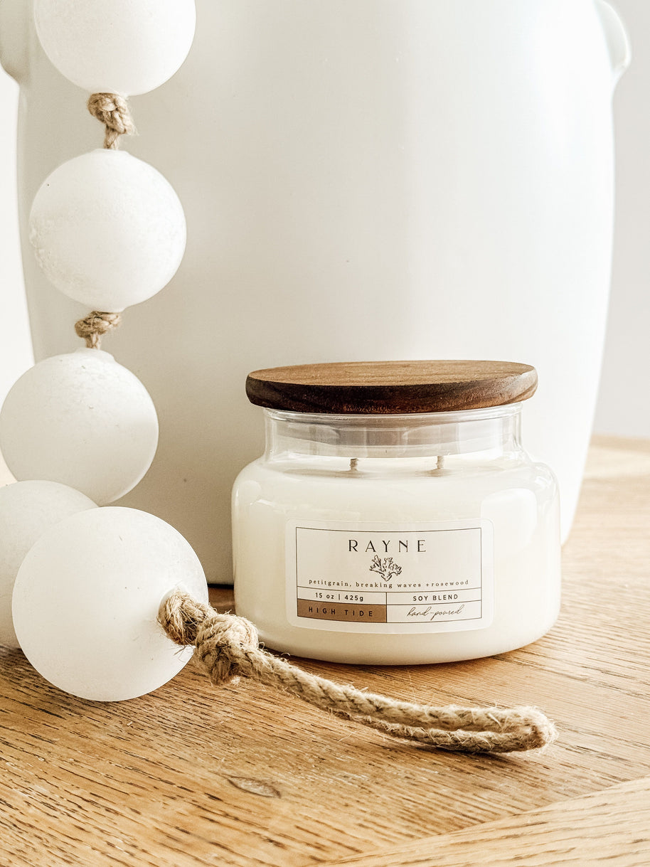 HIGH TIDE Coconut Soy Blend Candle, 15 oz.