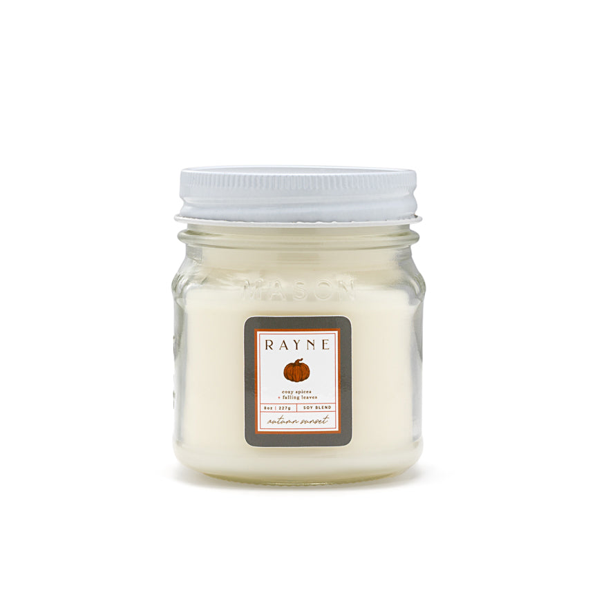 AUTUMN SUNSET Coconut Soy Blend Candle, 8 oz.