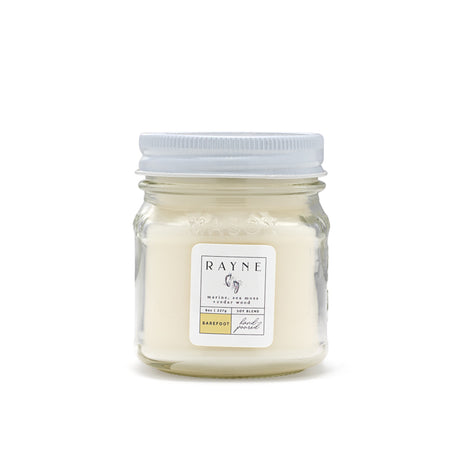 BAREFOOT Coconut Soy Blend Candle, 8 oz.