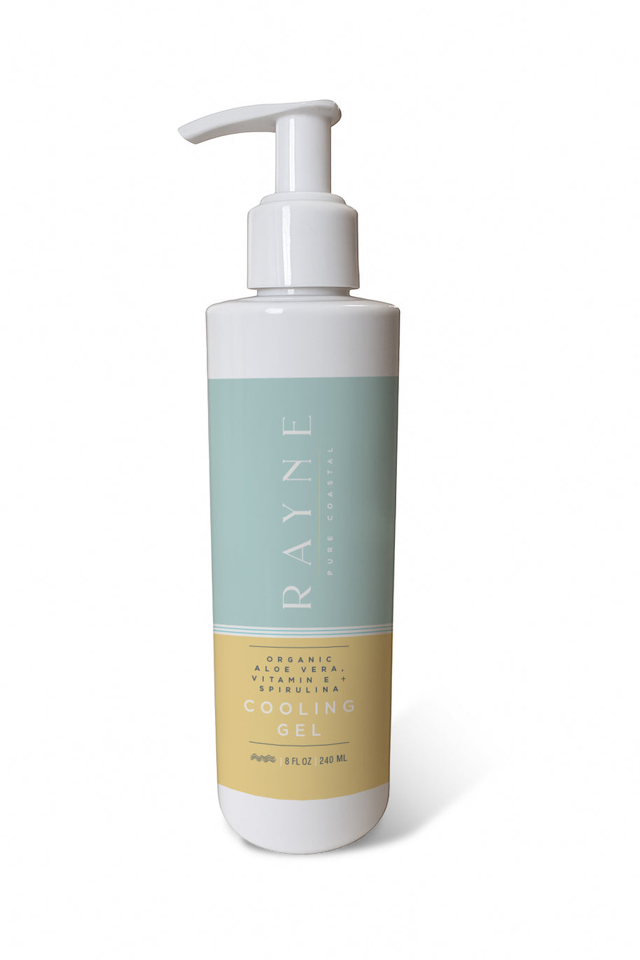 Organic Aloe Vera, Vitamin E & Spirulina Cooling Gel