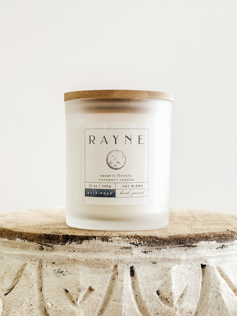 GULF MOON Coconut Soy Blend Candle, 12 oz.