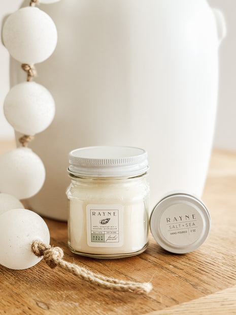 SALT + SEA Coconut Soy Blend Candle, 2 oz.