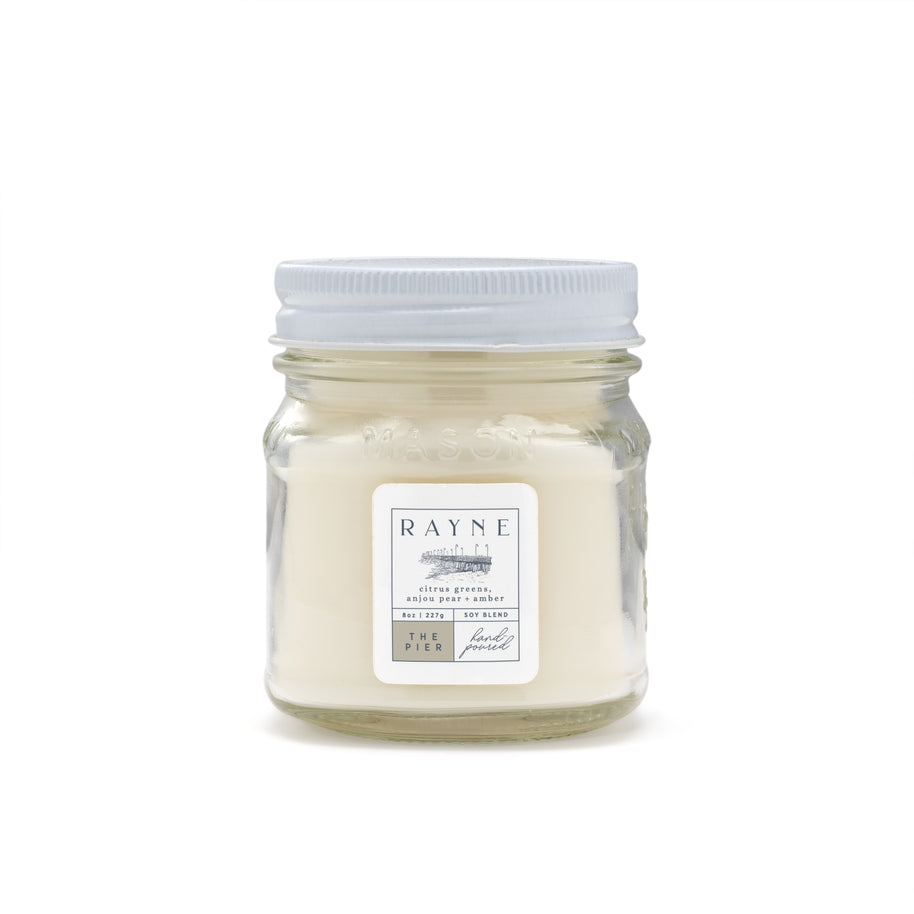 THE PIER Coconut Soy Blend Candle, 8 oz.