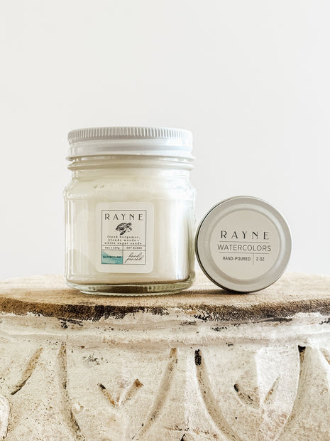 WATERCOLORS Coconut Soy Blend Candle, 8 oz.