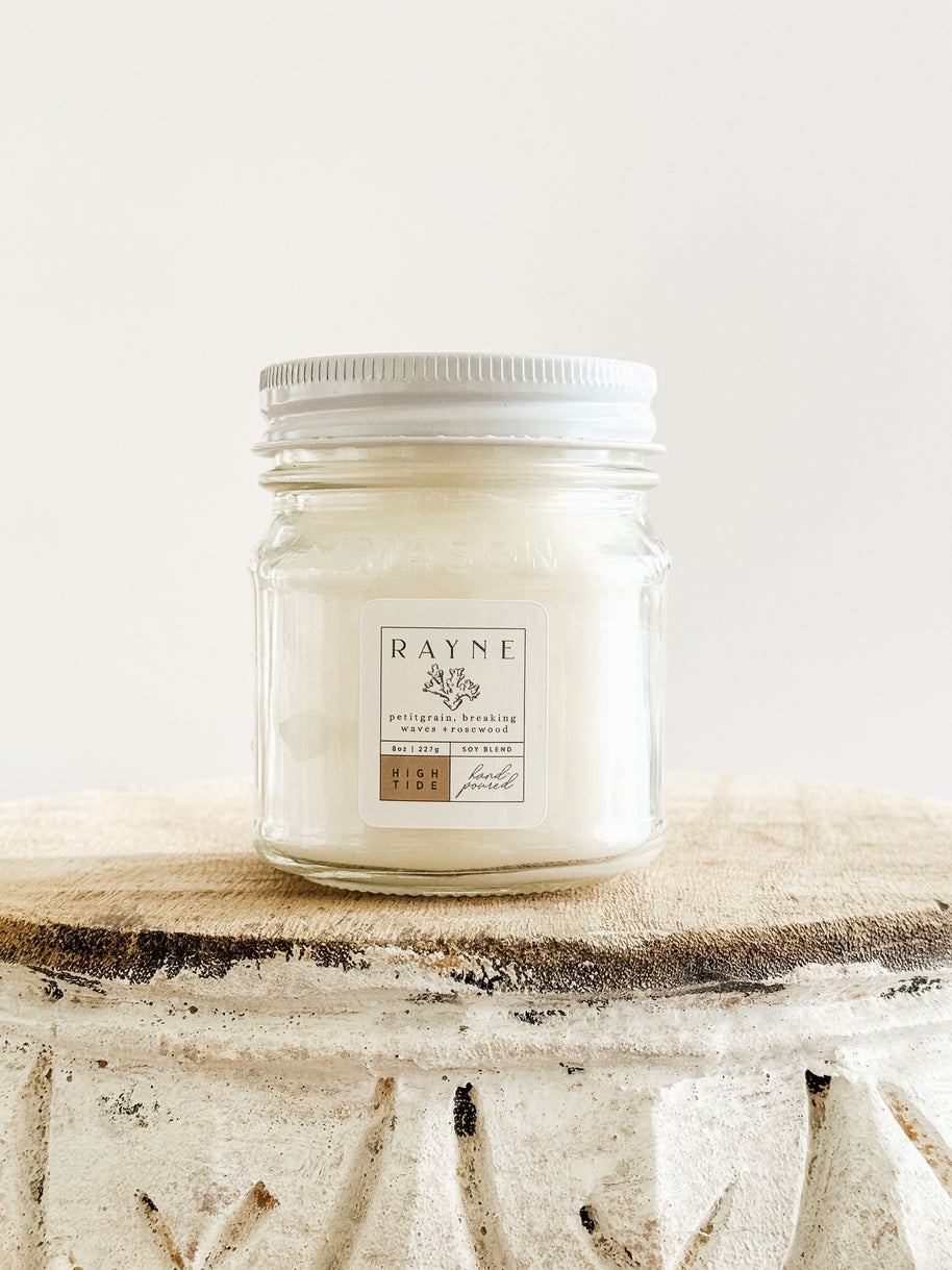 HIGH TIDE Coconut Soy Blend Candle, 8 oz.