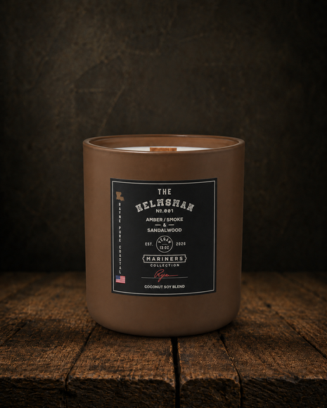 THE HELMSMAN Coconut Soy Blend Candle, 13 oz.