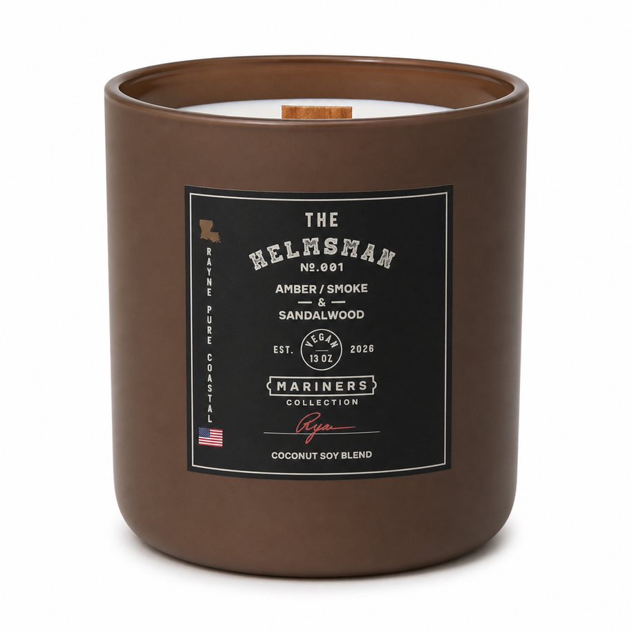 THE HELMSMAN Coconut Soy Blend Candle, 13 oz.