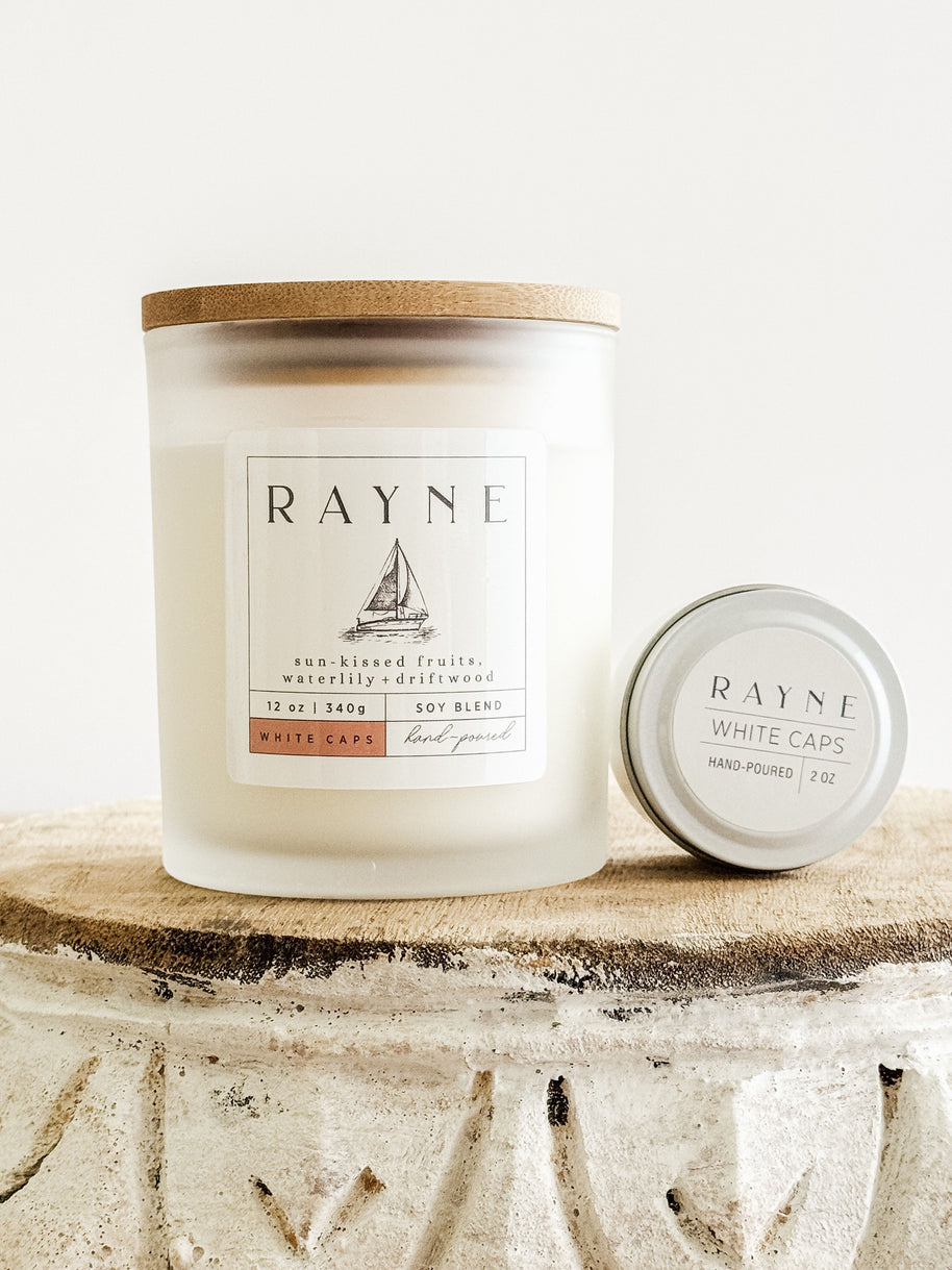 WHITECAPS Coconut Soy Blend Candle, 2 oz.